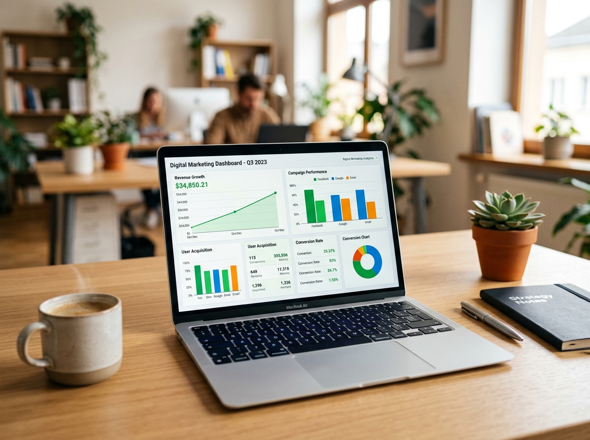 Digital Marketing Analytics Dashboard & Performance Tracking